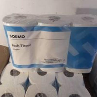 Amazon Brand- Solimo 2-ply Toilet Paper, 350 Sheets Per Roll, 30 Count