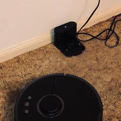 Robot vacuum cleaner with docking station.