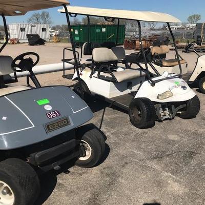 (5) Golf Carts