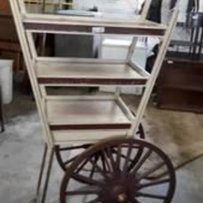 Four Shelf Wheeled Cart