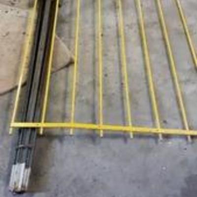 Metal Gate and Steel T-Posts