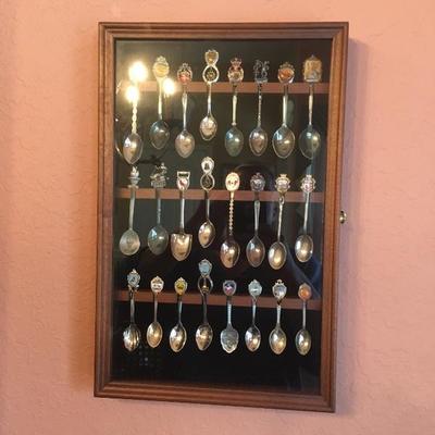 large spoon collection 