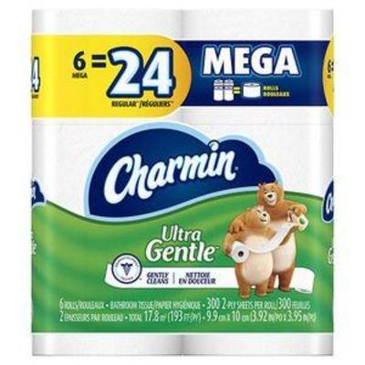 Charmin - Sensitive Bathroom Tissue Paper 6.00 ct