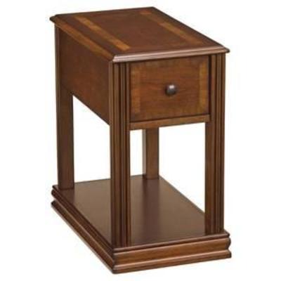Breegin Chair Side End Table Brown - Signature Design by Ashley, Red
