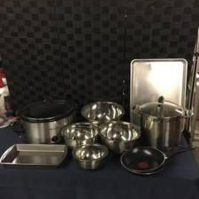 Crock Pot, Stainless Steel Pots and Much More
