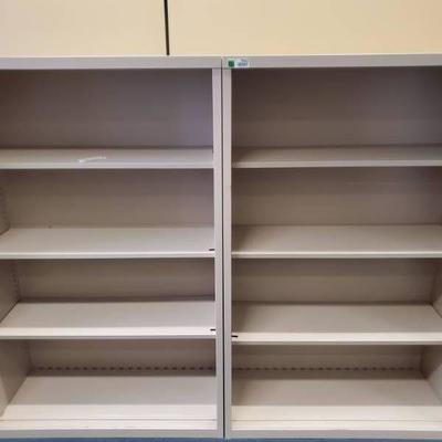 Metal Book Case Lot