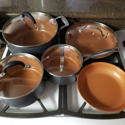 Gotham anodized pots and pans