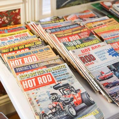 Hot Rod magazines