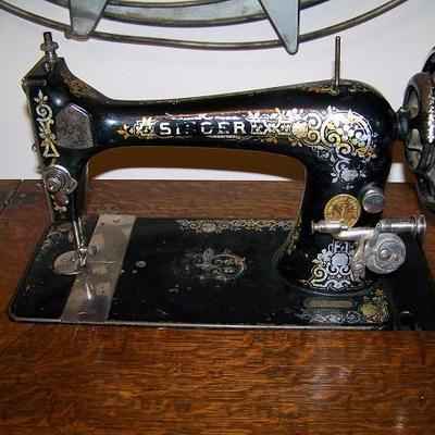 Antique Singer sewing machine