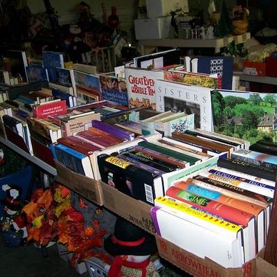 Books, books and more books