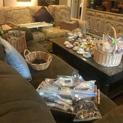 Living Room filled with Wonderful Treasures