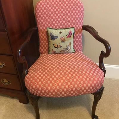 Queen Anne style chair $95
