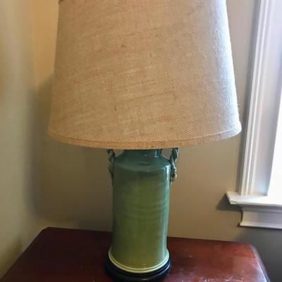 Green lamp $85 each 2 available