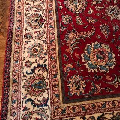 Wool hand knotted rug $3,500
15'2" X 11' 1"
original price $10,000