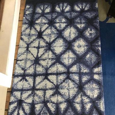 Indoor/outdoor rug $15
4'2" X 2'7"