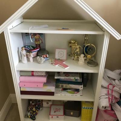 Pottery barn bookshelf $95
50 1/2 X 14 X 32"