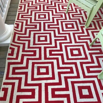 Indoor/outdoor rug $45