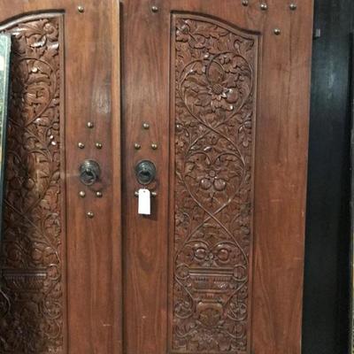Carved doors $4,500