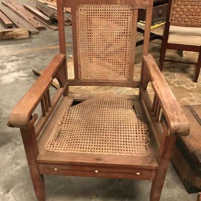 Inlaid chair $150