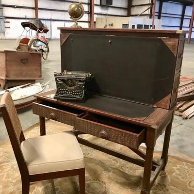 Bauer International campaign desk $500
Bauer International chair $75
