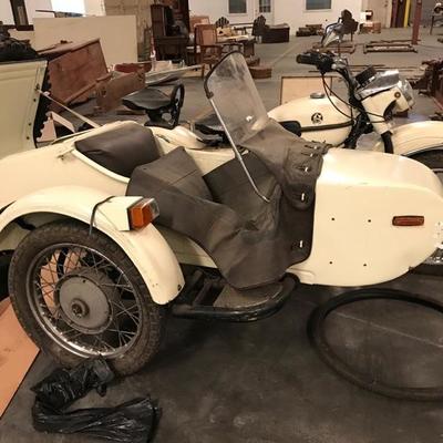 Russian motorcycle with sidecar $3,000
no key or title