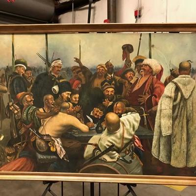 Oil painting $350