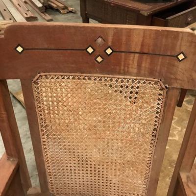 Inlaid chair $150