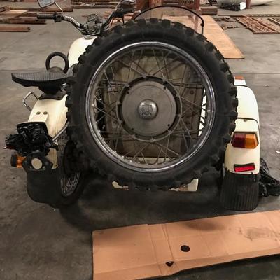 Russian motorcycle with sidecar $3,000
no key or title