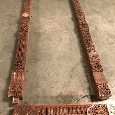 Carved door frame $1,100