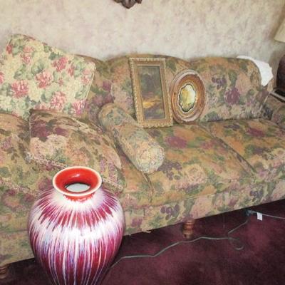 Floral Sofa Gently used 