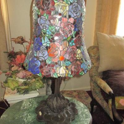 Huge HSN~QVC Shopper TONS! Of New Stained Glass Lamps 