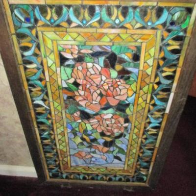 Stained Glass Panels ~ Huge HSN~QVC Shopper  