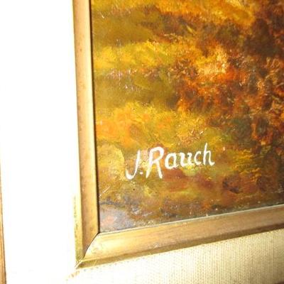 J. Rauch Listed Art Oils 
