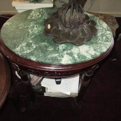 Marble Top Accent Tables 