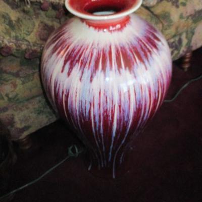 Blown Glass Large Vase 