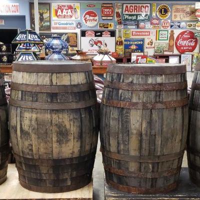 4 barrels total to be sold