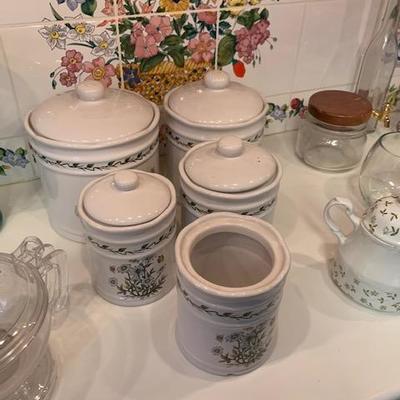 LILLIAN VERNON CANISTERS $30
