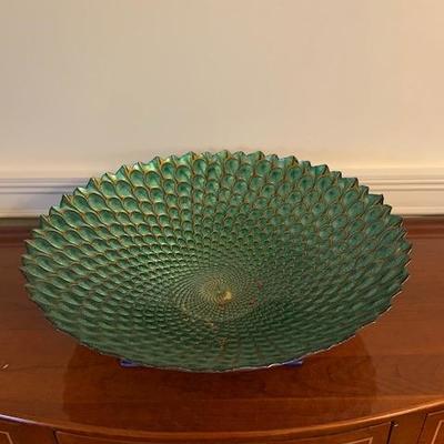 Art Deco Glass Bowl $40