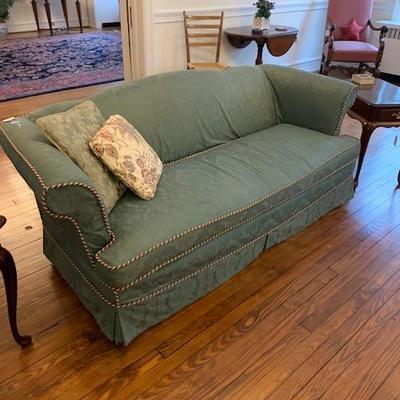 SOFA WITH SLIP COVER $200
