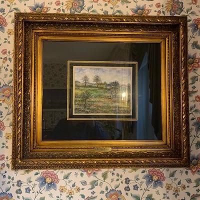 Paul Emile Pissarro Art Framed $800.00