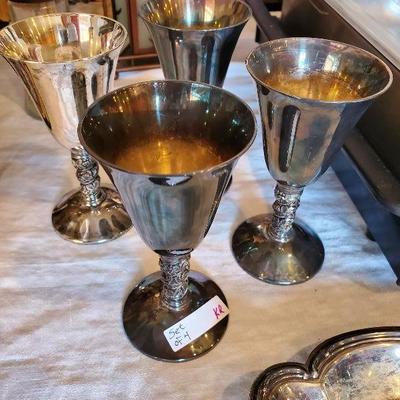 Spanish silver cups