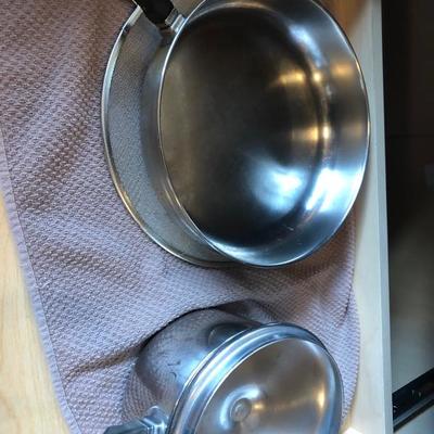 Large saucepan $12 
Smaller one $8 