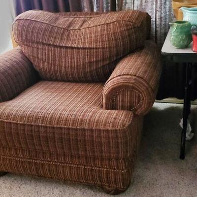 Flexsteel chair and matching ottoman   BUY IT NOW $ 65.00
