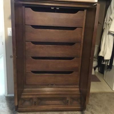 American of Martinsville Highboy/Chest of Drawers