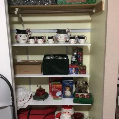 Christmas Decorations and Holiday mugs