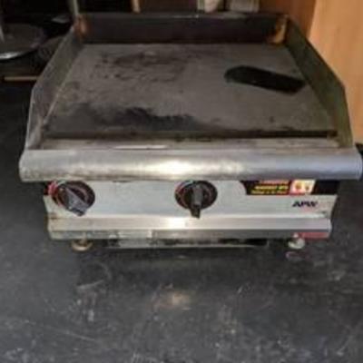 APW Wyott 24 Inch Flat Top Griddle