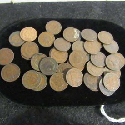 38 U.S. Indian Head Pennies