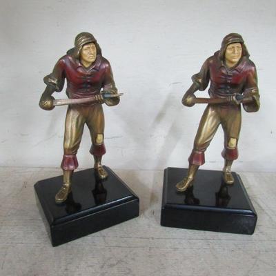 J.B. Hirsh Soldier with Saber Bookends