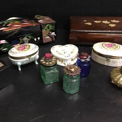Vtg Jewelry Boxes