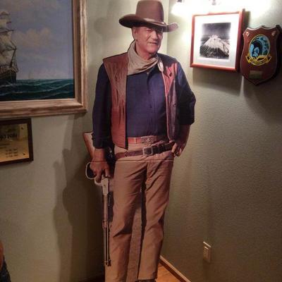 MVF017 Life Sized Standing John Wayne Cardboard Cutout